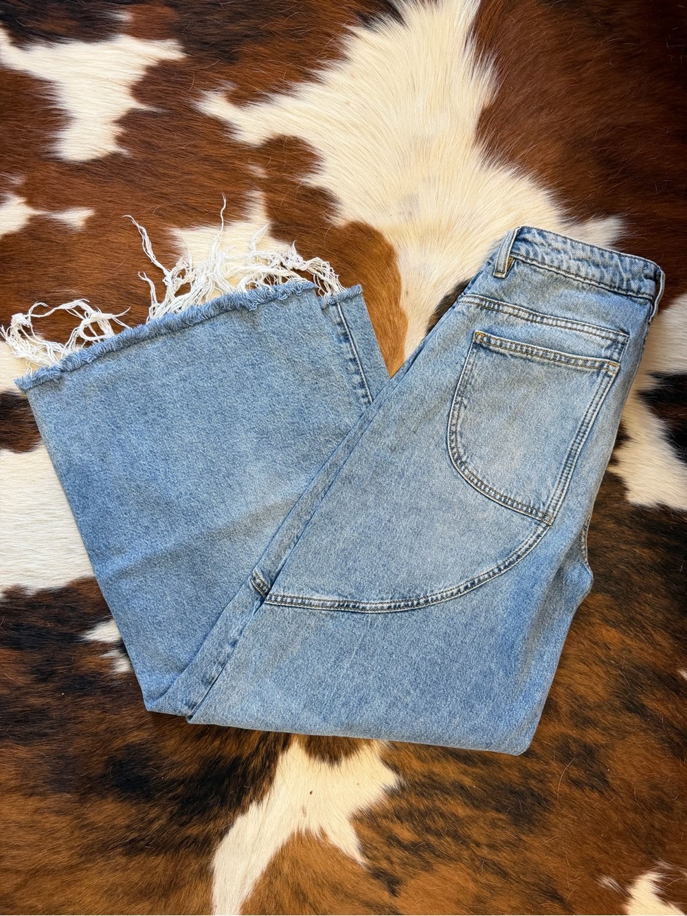 Forever 21 Wide Leg Jeans